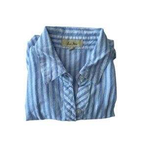 NWT Love Notes Collared Polo Top Blouse
